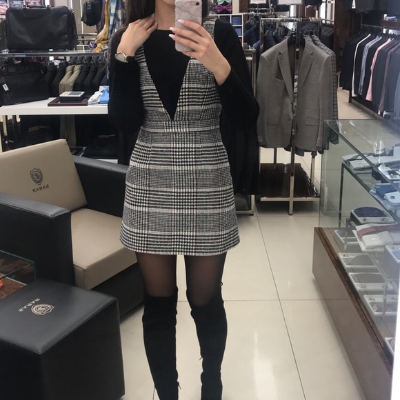 COPY - Forever21 Overall Dress - Picture 1 of 2